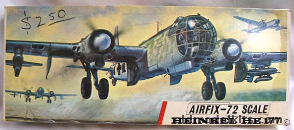 Airfix 1/72 Heinkel He-177 A-5 Grief with Hs293 Guided Missile - Bagged, 589 plastic model kit